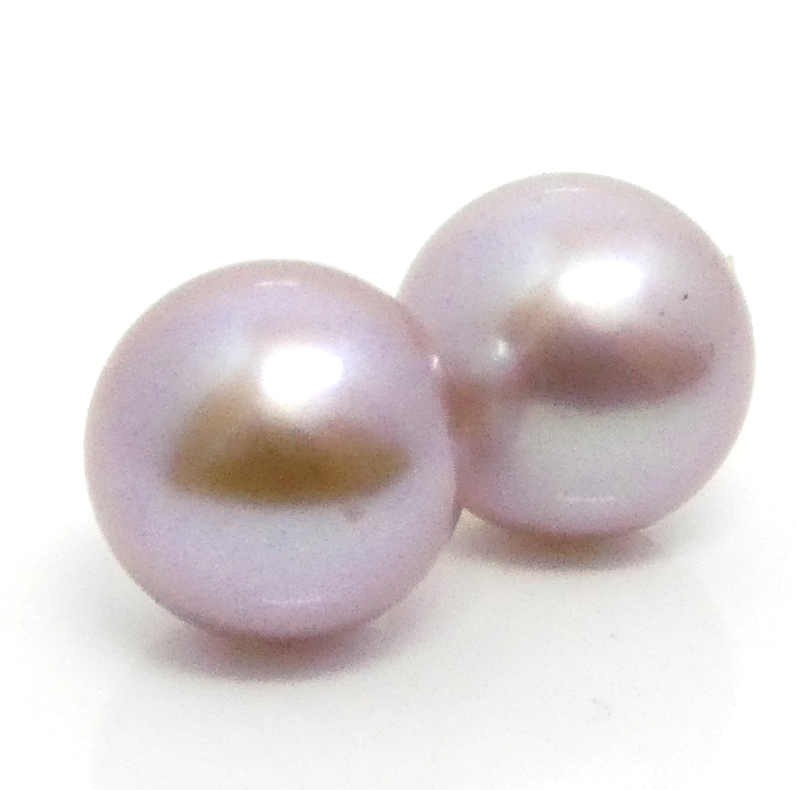 Pink 10mm AAA Pearl Stud Earrings